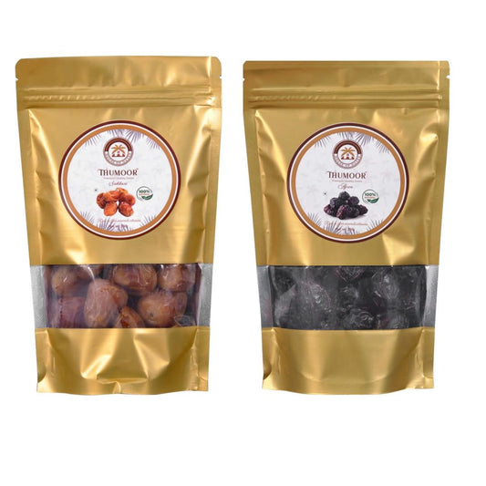 Thumoor Premium Ajwa + Sukkari - (250+250 g)